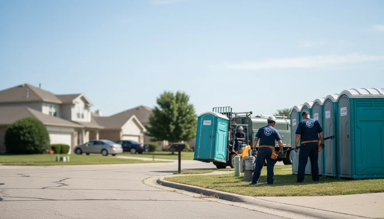 Porta Potty Rental in Van Buren, AR near me